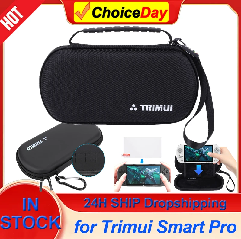 Gaming Console Mobile - Hard EVA Carrying Case with Tempered