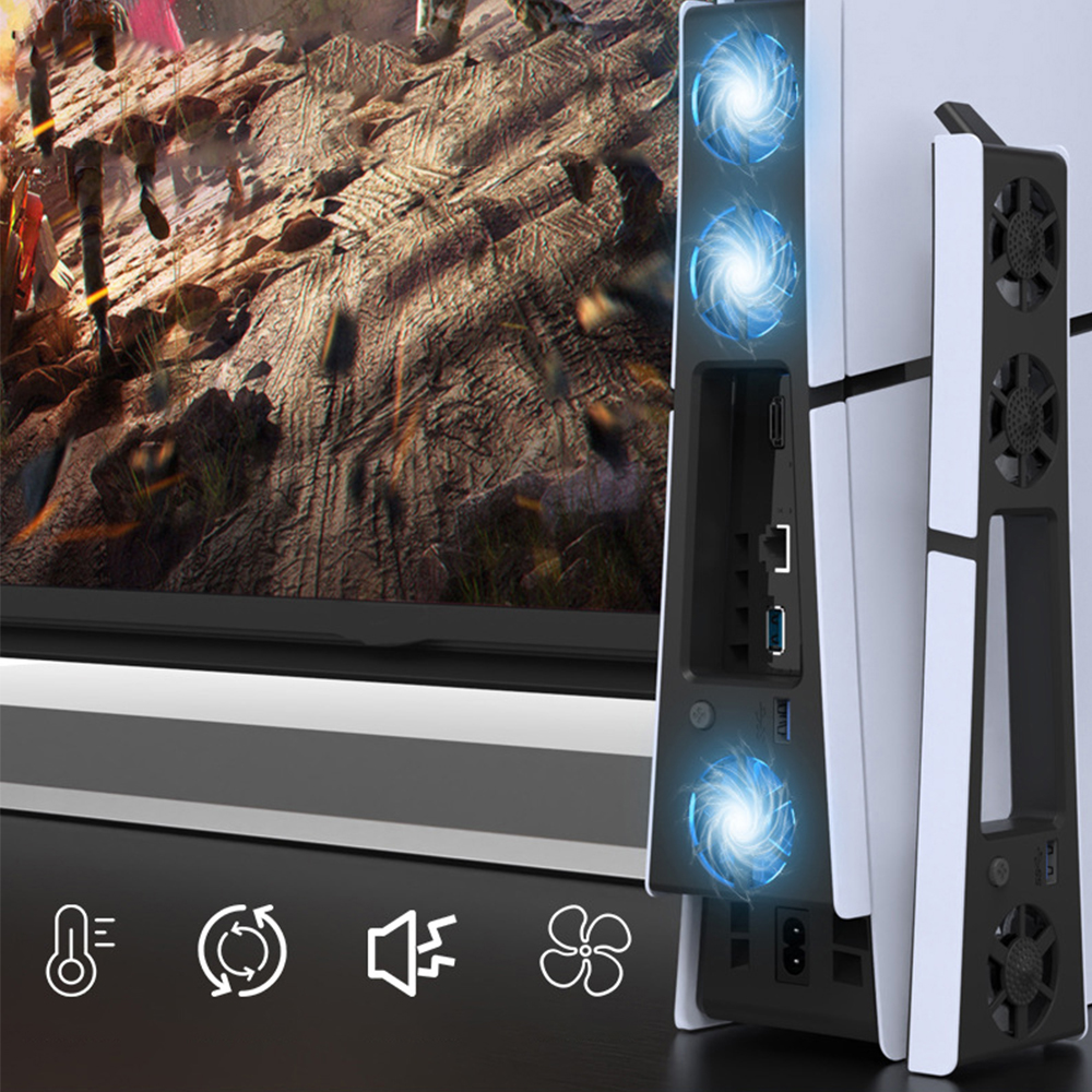 Gaming Console Ps5 - Gaming Cooler Fan Efficient Cooling System