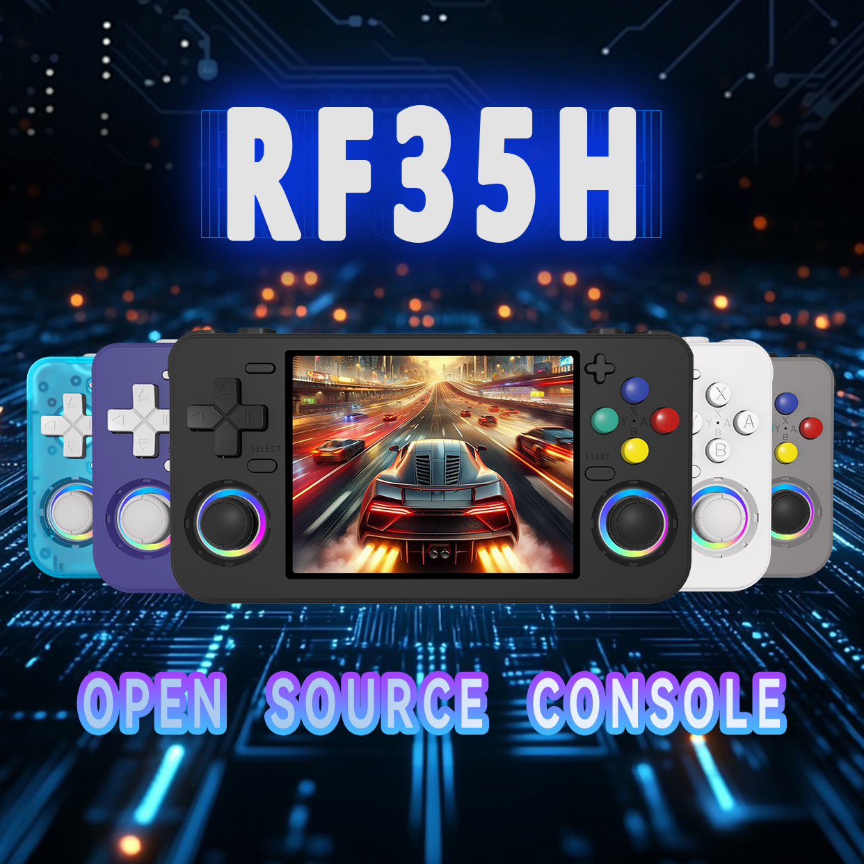Gaming Console In 2026 - RF35H Handheld Gaming Console Open Source