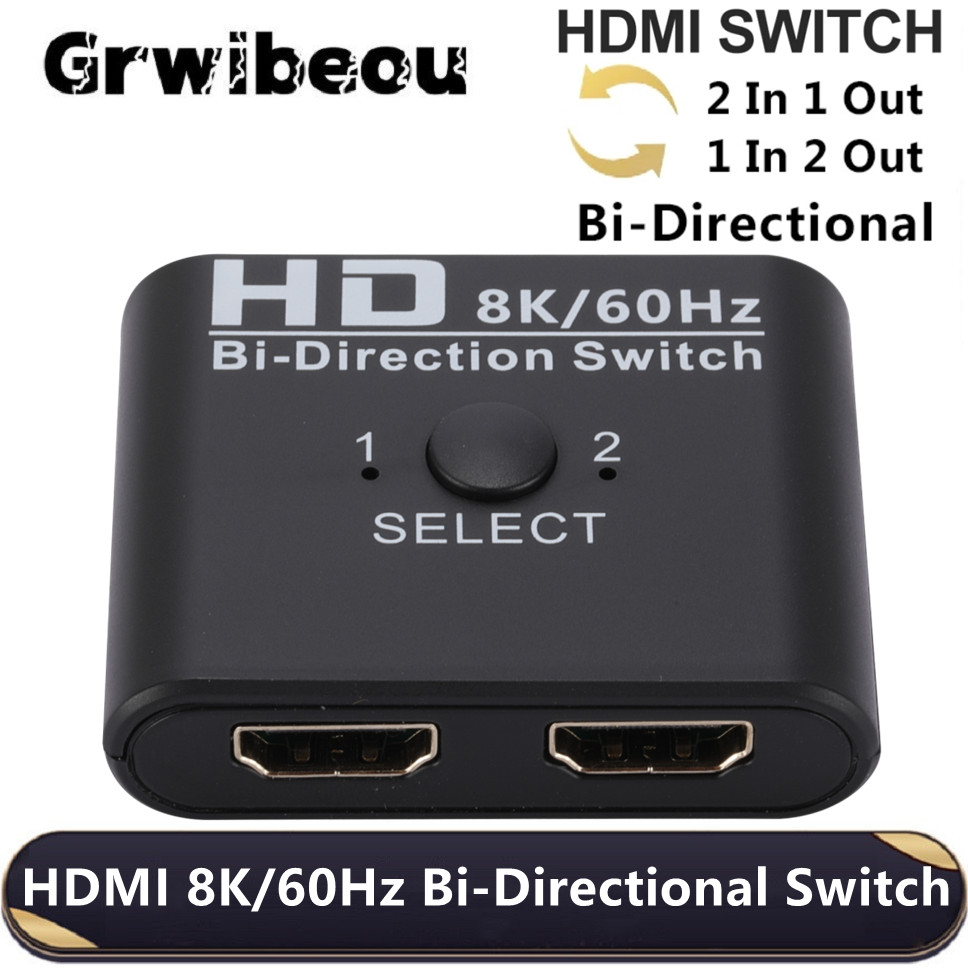 Gaming Console Latest - HDMI Switch Splitter 8K 60Hz 4K120Hz