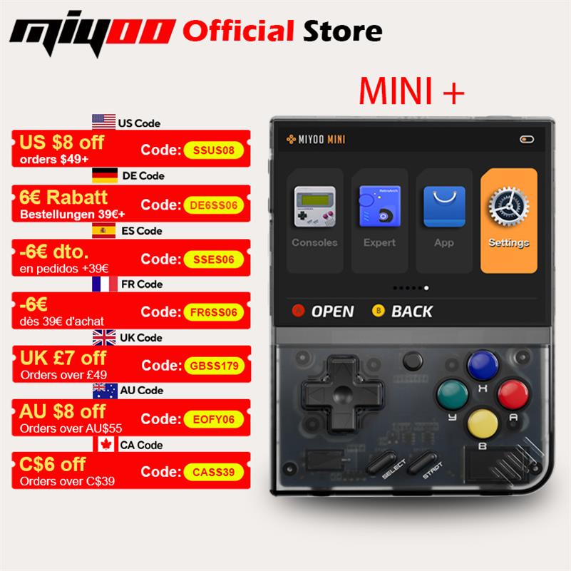 Gaming Console Emulator - MIYOO Mini Plus Portable Retro Handheld