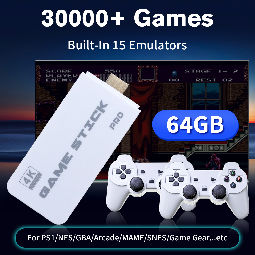 Gaming Console Emulator - G1 Video Game Consoles With 30000+