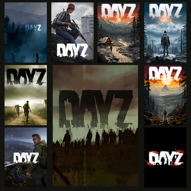 Gaming Console Wallpaper - Dayz Gaming Poster Self-adhesive Art Waterproof