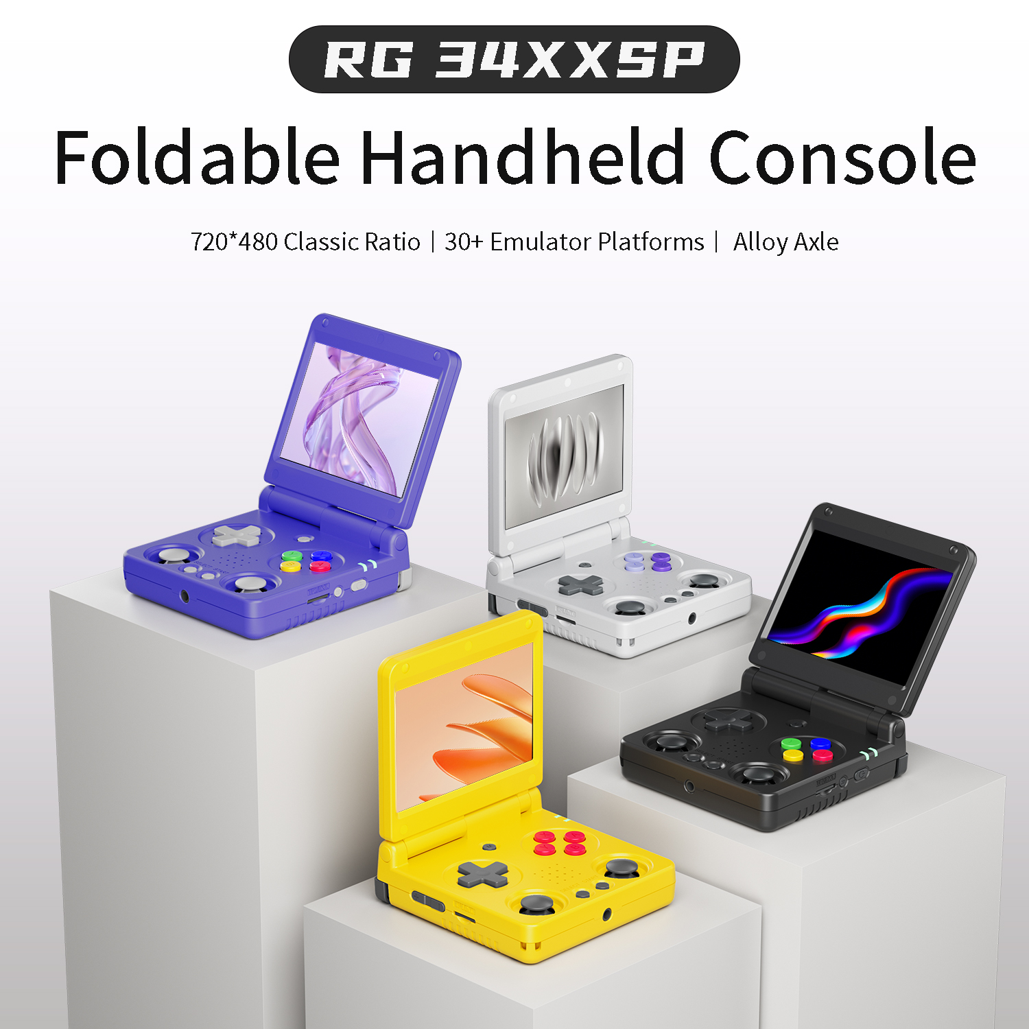 Anbernic RG34XXSP RG35XXSP Fli - Gaming Console Emulator recension och pris