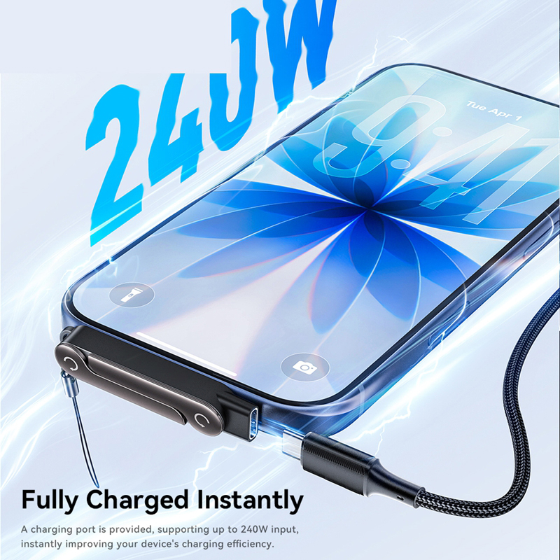 New 240W Foldable Fast Chargin - Gaming Console Mobile recension och pris