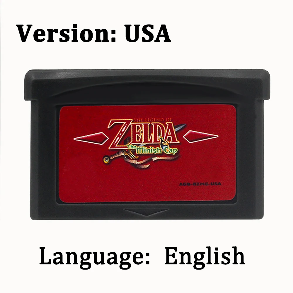 GBA Game Cartridge 32 Bit Vide - Gaming Console Zelda recension och pris