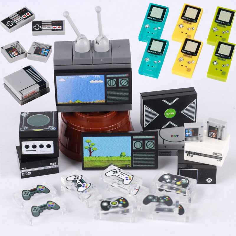 DIY City Classic TV Building B - Gaming Console Lego recension och pris