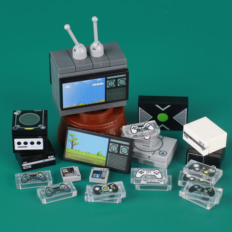 DIY City Classic TV Building B - Gaming Console Lego recension och pris