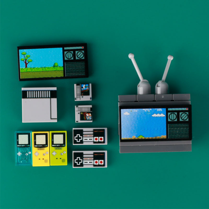 DIY City Classic TV Building B - Gaming Console Lego recension och pris