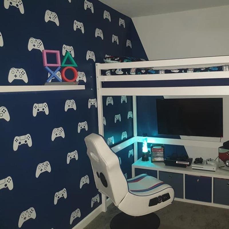 SET of 40 Switch Controller Vi - Gaming Console Wallpaper recension och pris