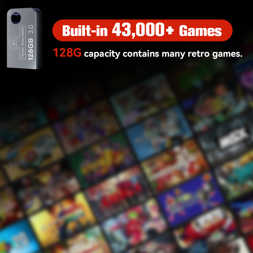 Batocera 128G Gaming Stick Wit - Gaming Console Emulator recension och pris