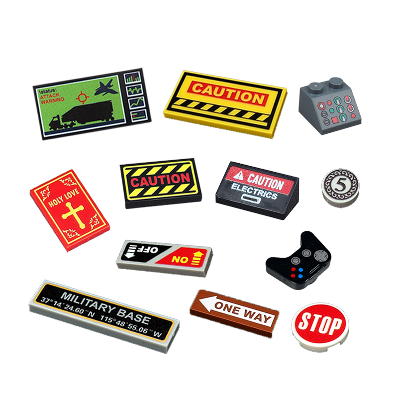 City Printed Accessories Build - Gaming Console Lego recension och pris