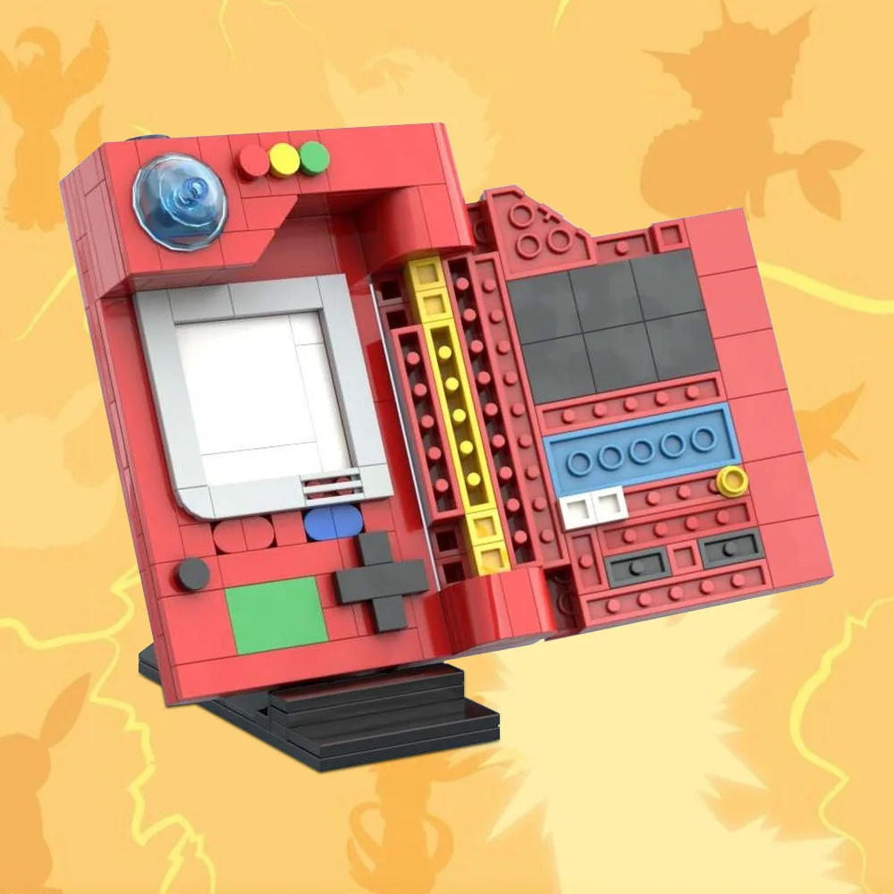 MOC Pokedexed Kanto Bricks Mod - Gaming Console Lego recension och pris