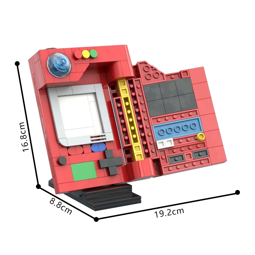 MOC Pokedexed Kanto Bricks Mod - Gaming Console Lego recension och pris