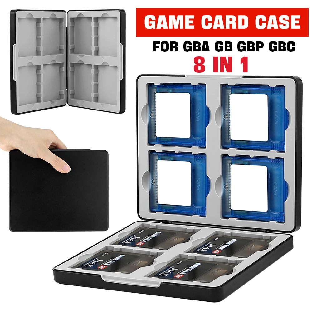 Portable 8 in 1 Game Card Stor - Gaming Console Latest recension och pris