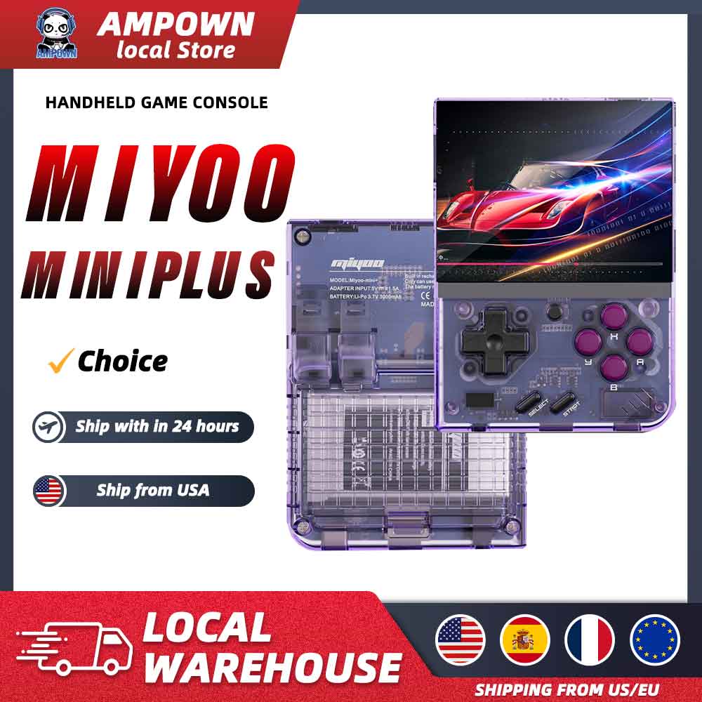 MIYOO Mini Plus Mini+ Portable - Gaming Console Emulator recension och pris