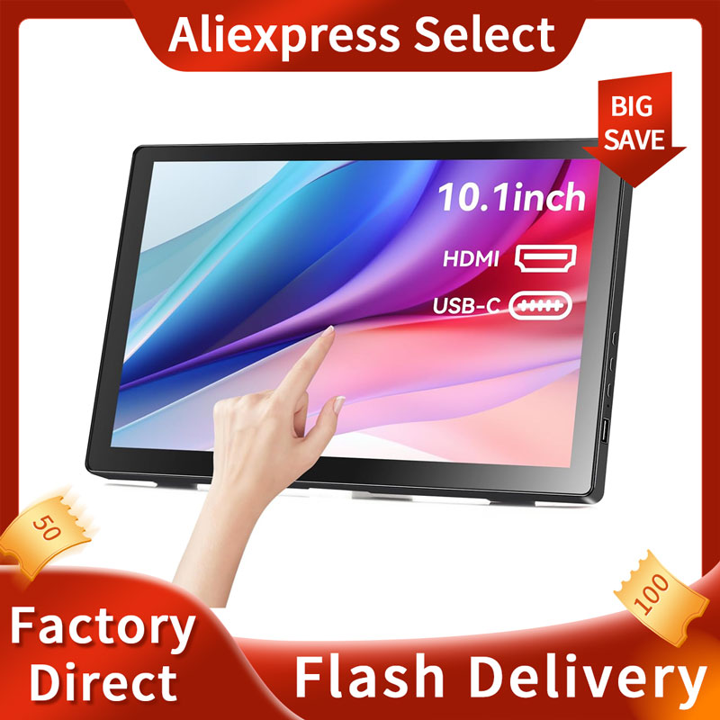Small Touchscreen Monitor 10.1 - Gaming Console Image recension och pris