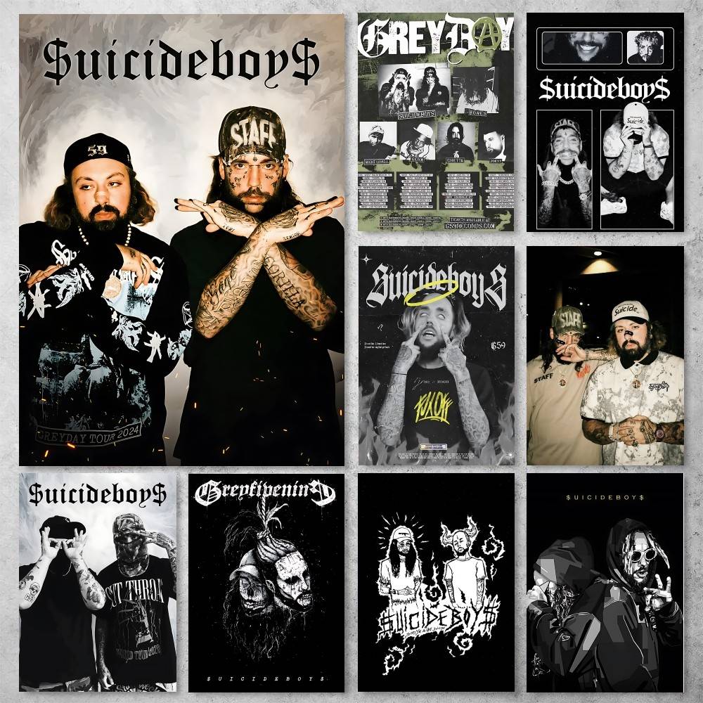 S-suicideboys Gaming Poster Hi - Gaming Console Wallpaper recension och pris
