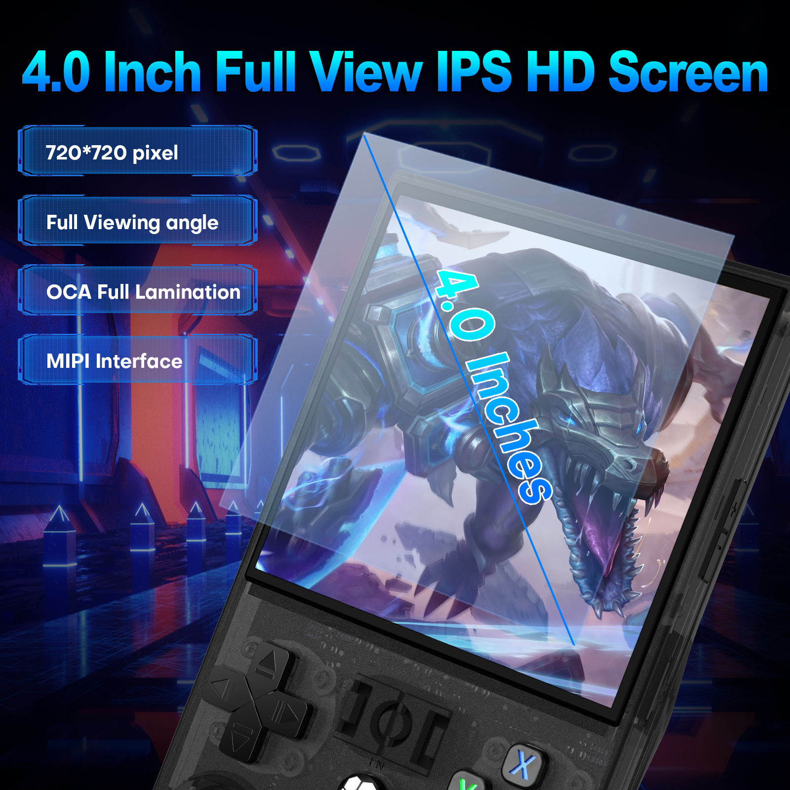 Open Source R36MAX Portable Vi - Gaming Console Emulator recension och pris
