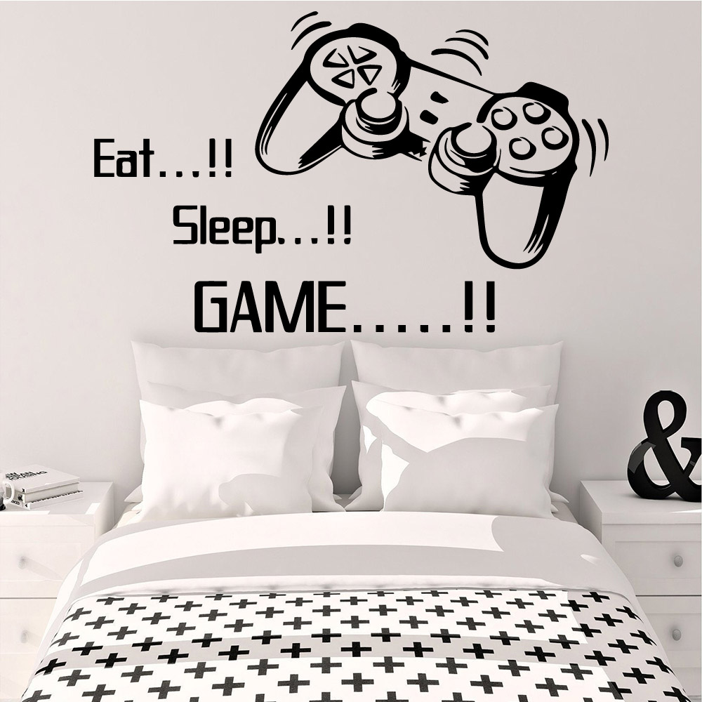 1 pc Cartoon Game Decorative S - Gaming Console Wallpaper recension och pris