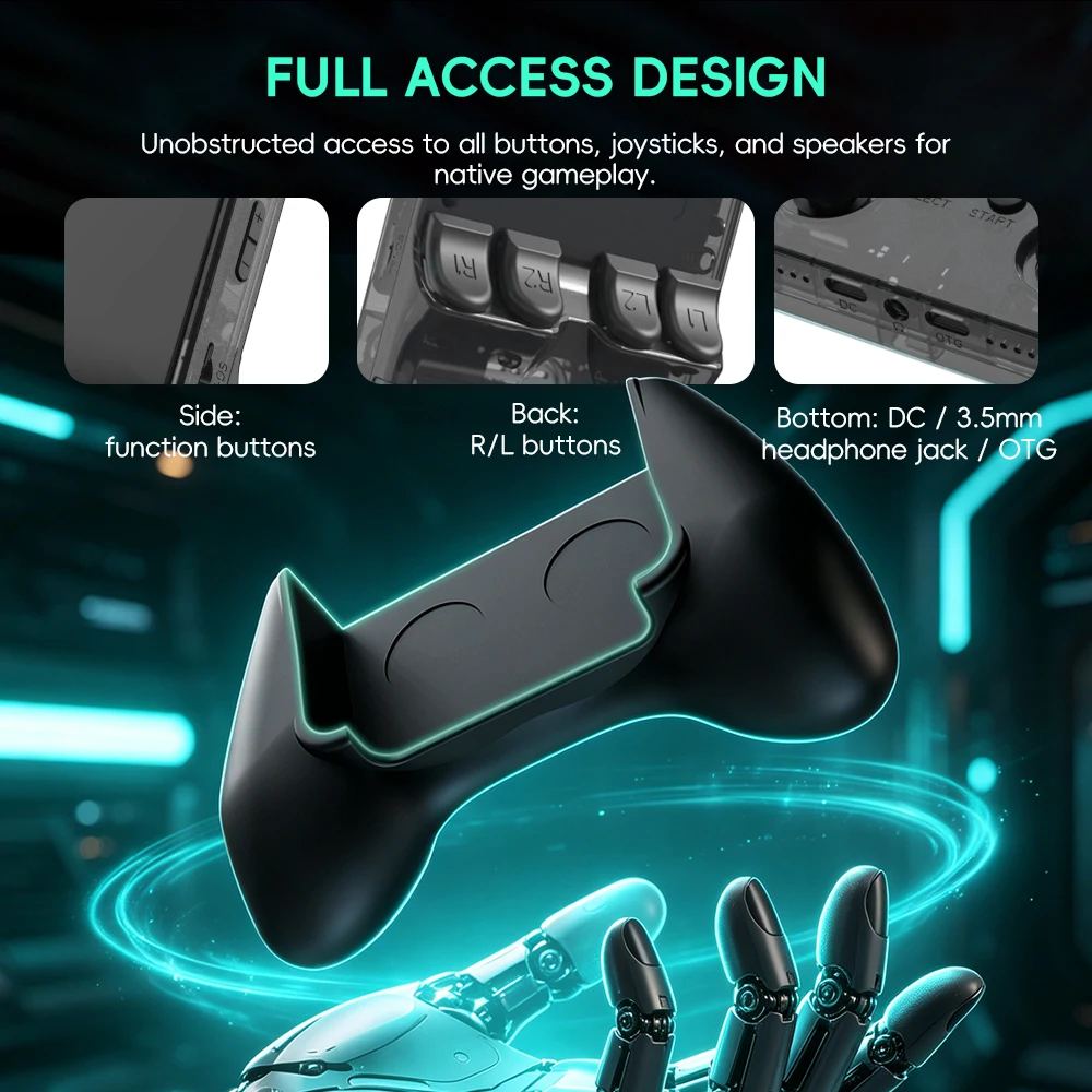 Data Frog R36S Game Grip Ergon - Gaming Console Latest recension och pris