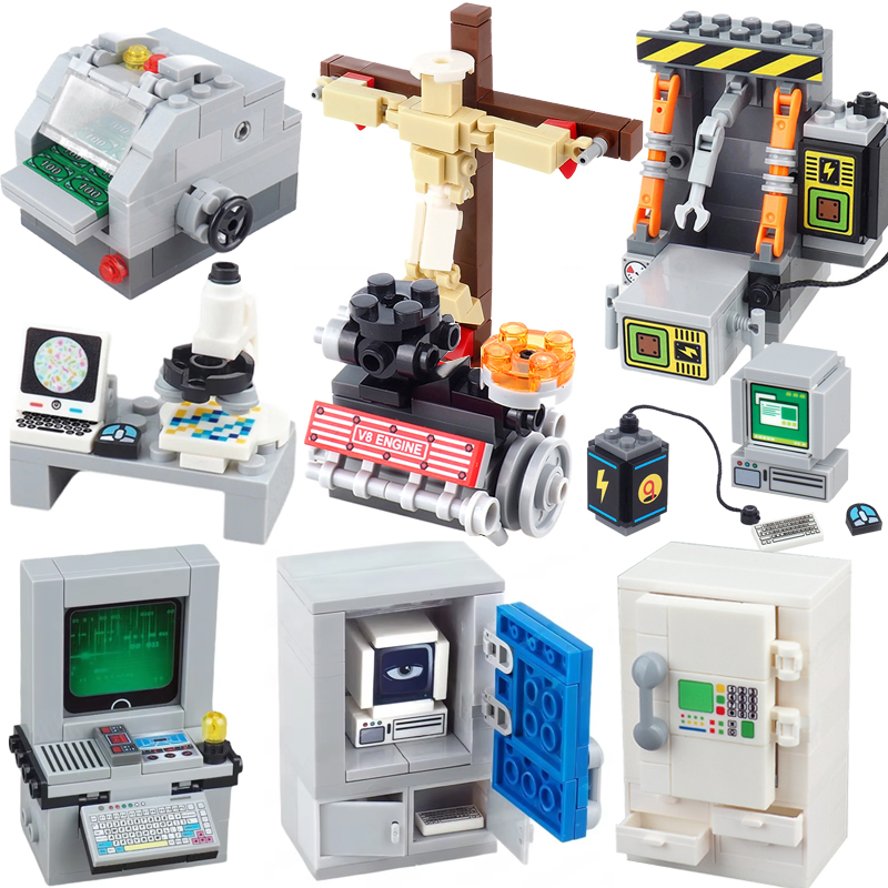 MOC City Street View Building  - Gaming Console Lego recension och pris