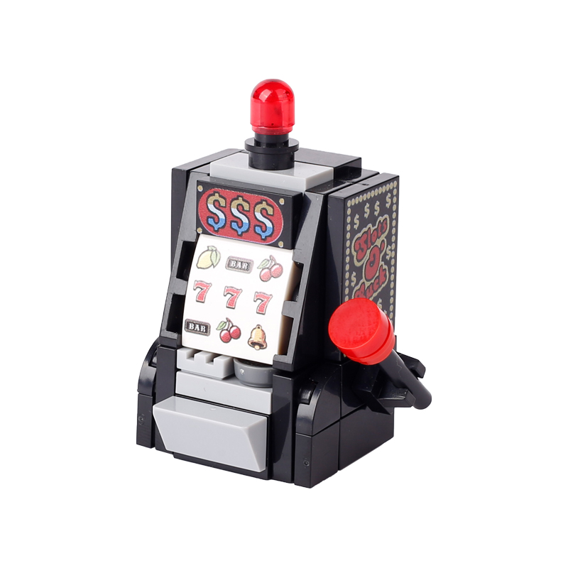 MOC City Poker Table Slots Ski - Gaming Console Lego recension och pris