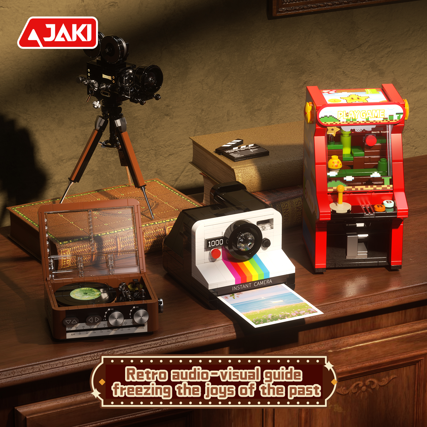 JAKI Retro Electronics Series  - Gaming Console Lego recension och pris
