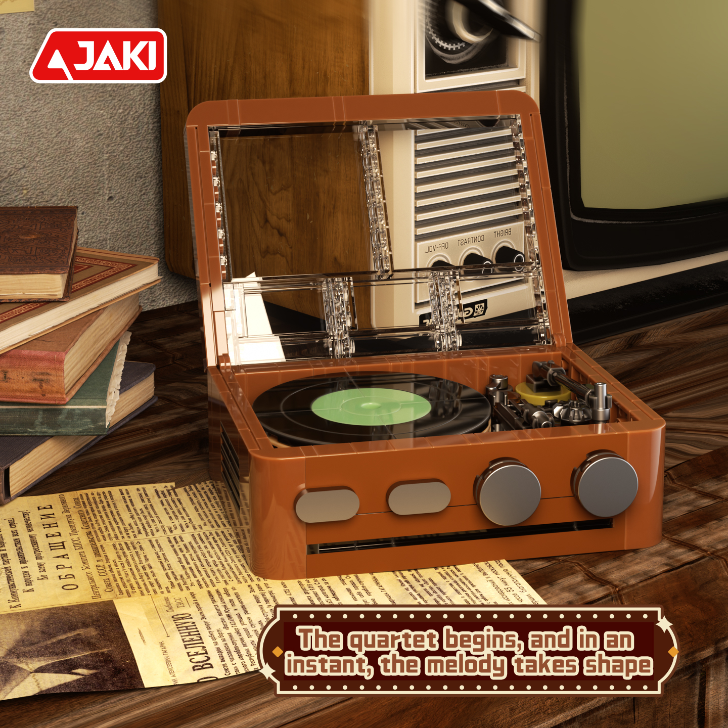 JAKI Retro Electronics Series  - Gaming Console Lego recension och pris