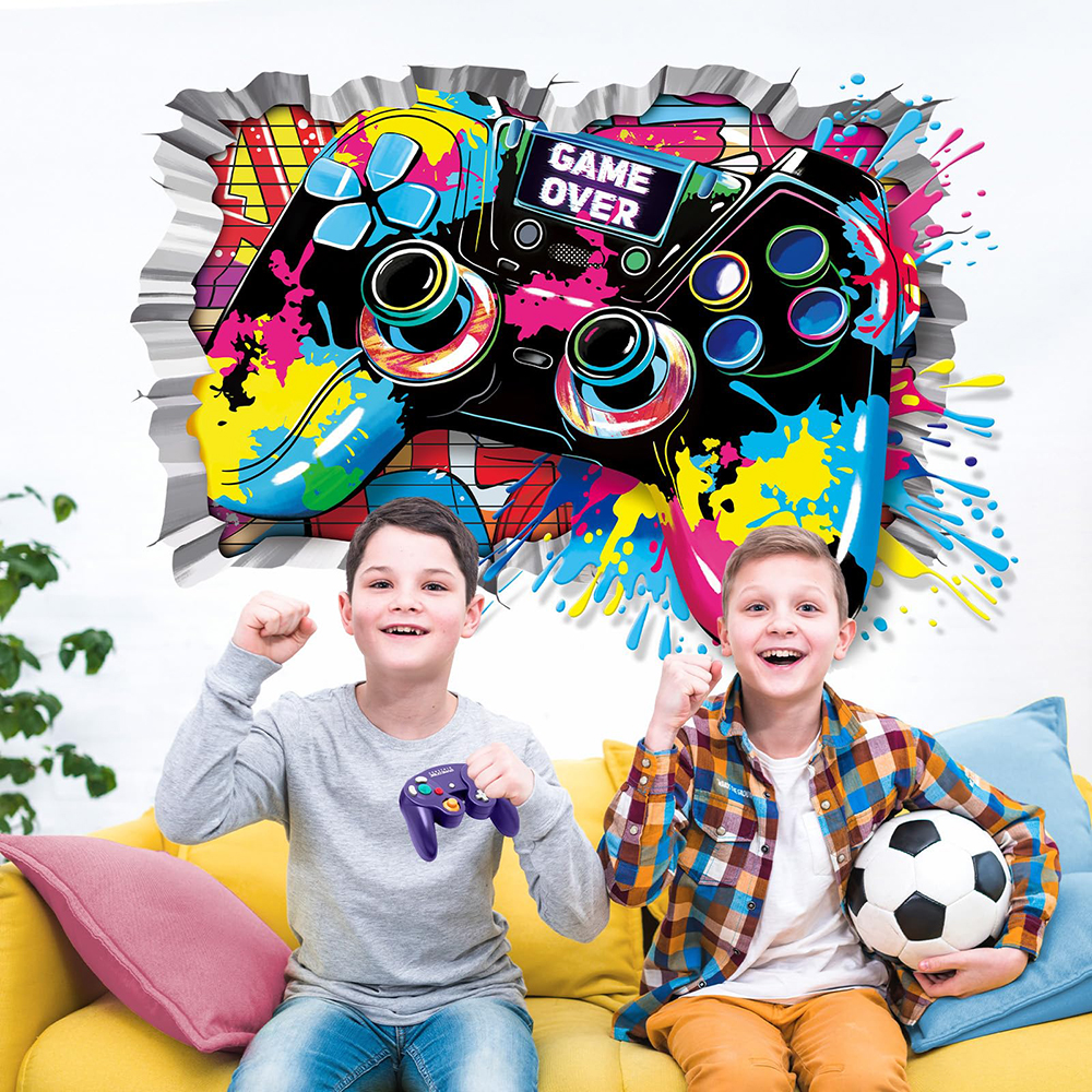 3D Game Joystick Controller Wa - Gaming Console Wallpaper recension och pris