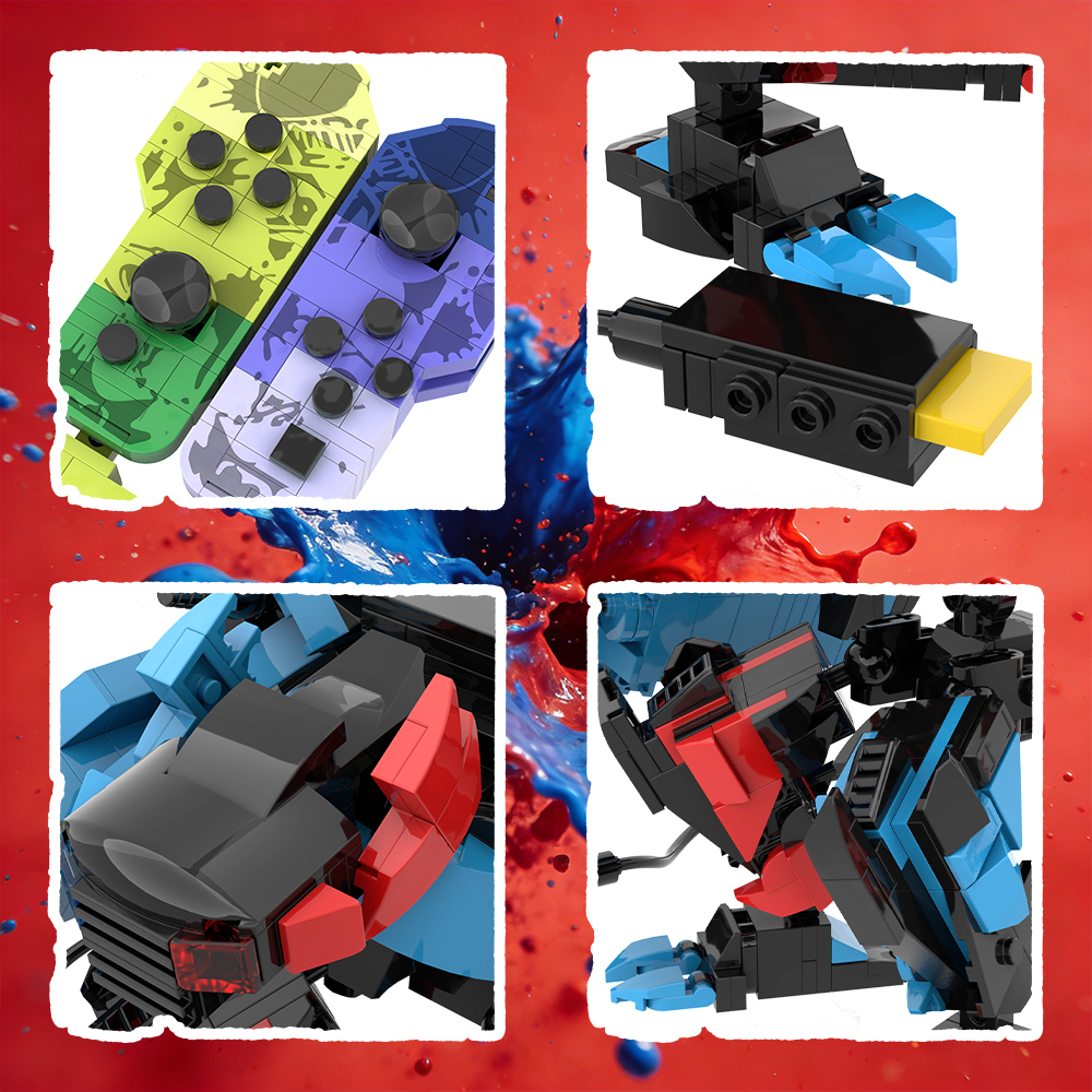 781PCS Retro Game Controller B - Gaming Console Lego recension och pris
