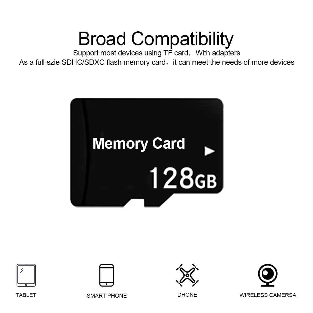 10PCS TF cards 128GB 32GB 64GB - Gaming Console Mobile recension och pris