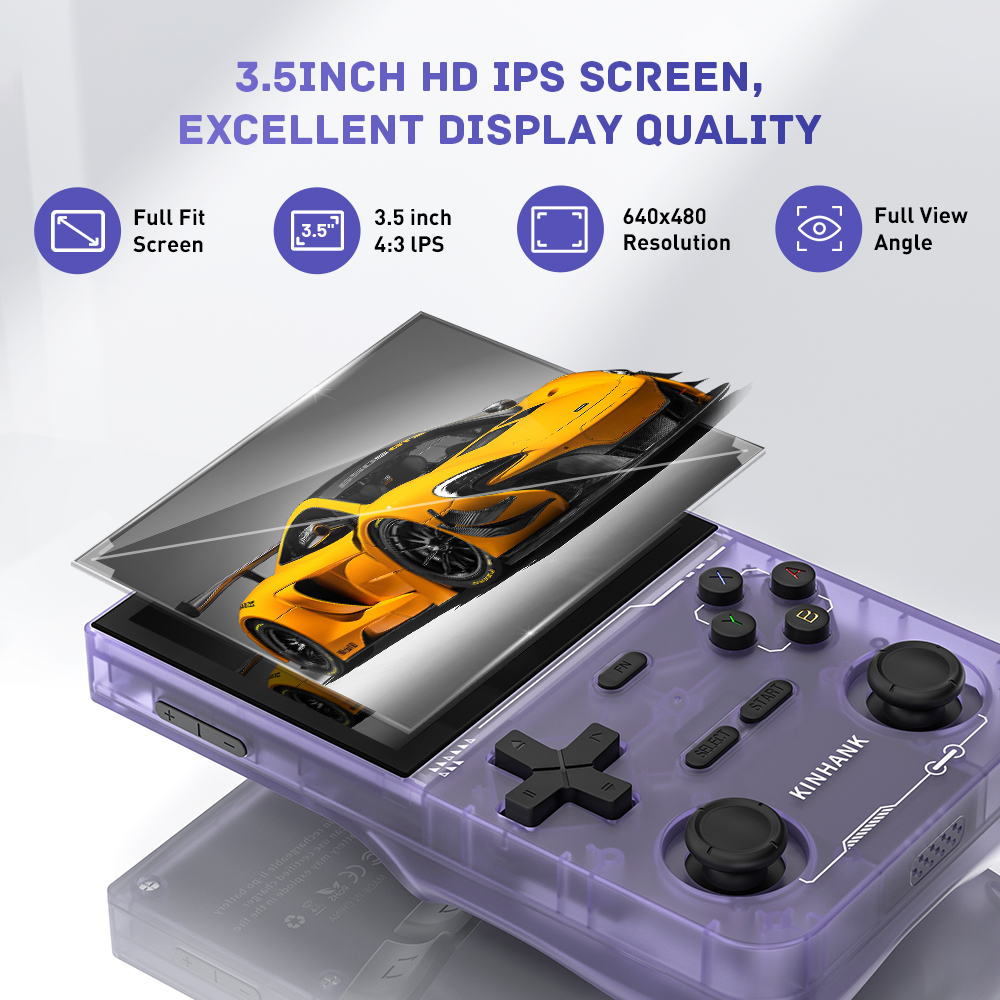 KINHANK K36 Retro Handheld Vid - Gaming Console Emulator recension och pris