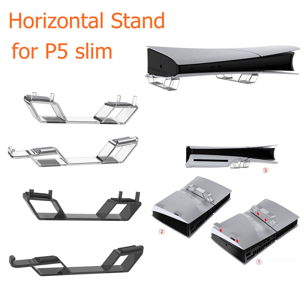 Horizontal Stand for PS5 Slim  - Gaming Console Mobile recension och pris