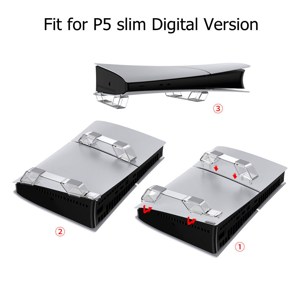 Horizontal Stand for PS5 Slim  - Gaming Console Mobile recension och pris