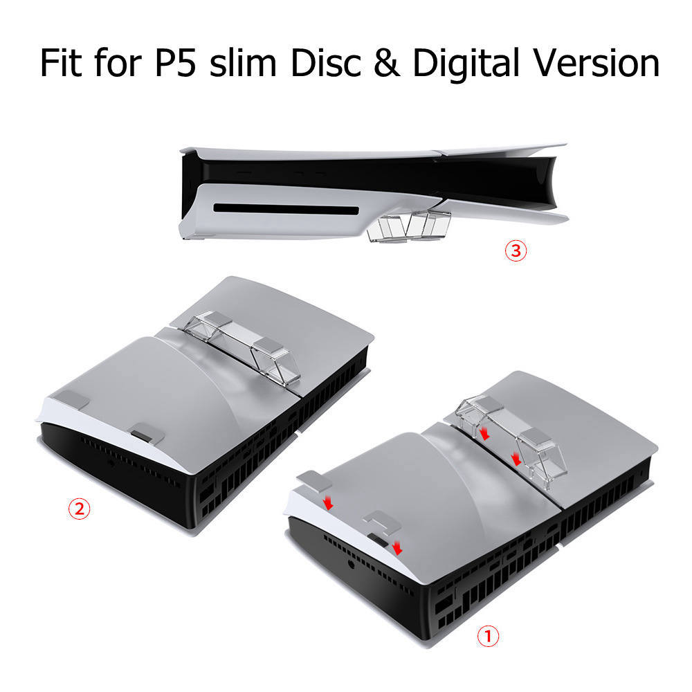 Horizontal Stand for PS5 Slim  - Gaming Console Mobile recension och pris
