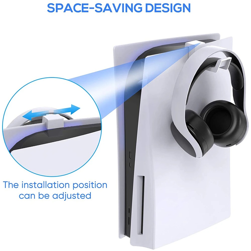 Headphone Stand Mount for PS5  - Gaming Console Mobile recension och pris