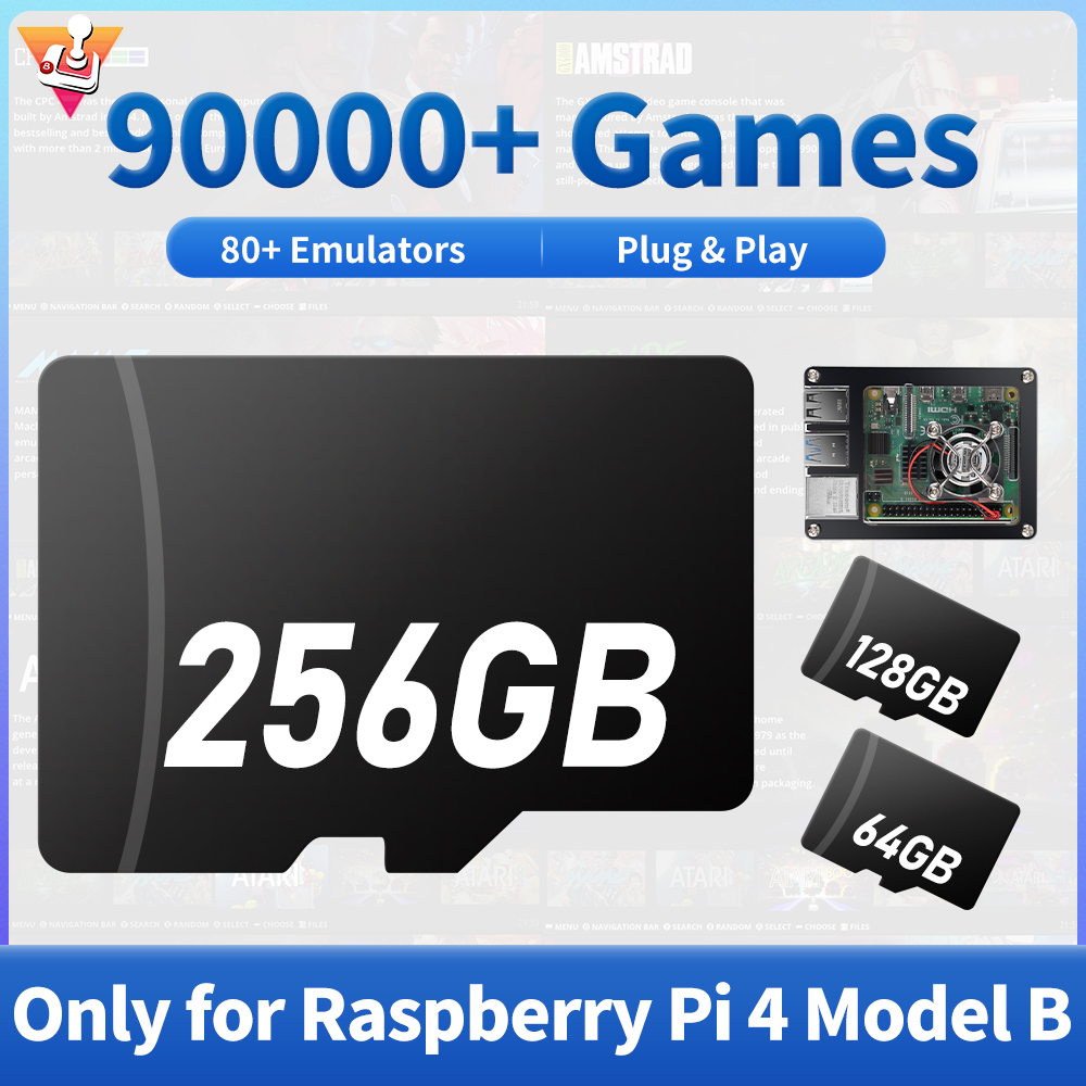 Game TF Card for Raspberry Pi  - Gaming Console Emulator recension och pris