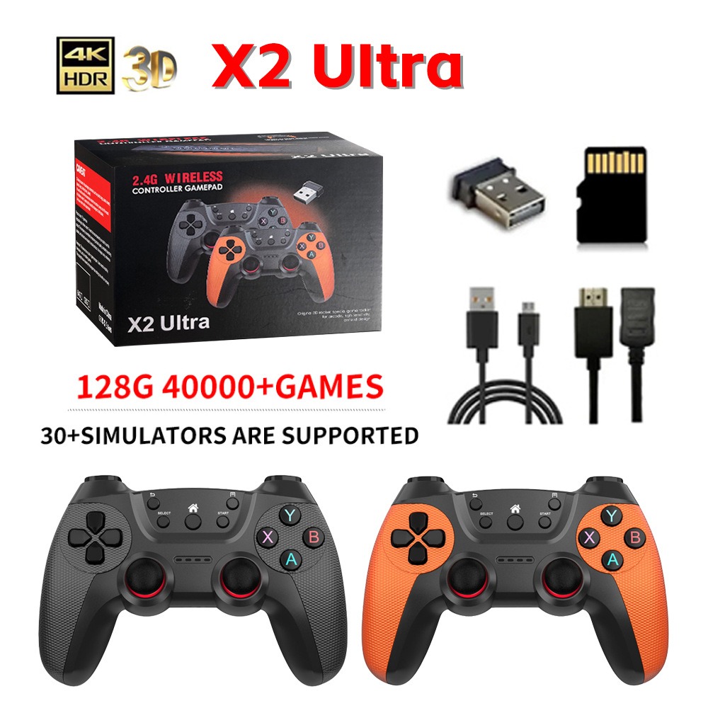 X2 Ultra Retro Game Stick 4K,  - Gaming Console Emulator recension och pris
