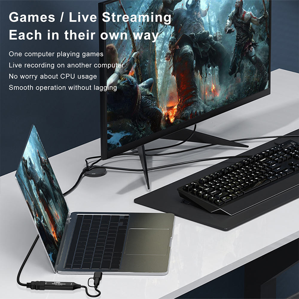 4K HDMI-compatible USB Video C - Pad Gaming Console recension och pris